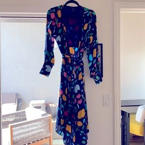 Halogen wrap dress XL